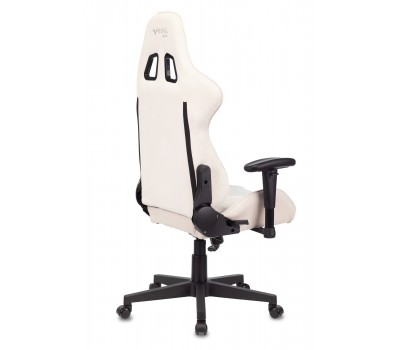 Кресло игровое Zombie VIKING X Fabric белый/серо-голубой с подголов. крестовина пластик