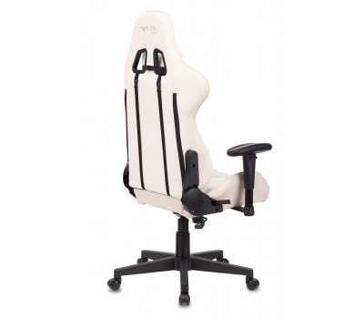 Кресло игровое Zombie VIKING X Fabric белый/серо-голубой с подголов. крестовина пластик