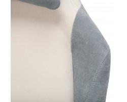 Кресло игровое Zombie EPIC PRO Fabric белый/серо-голубой с подголов. крестовина пластик пластик белый-foto10