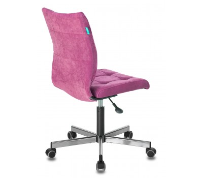 Кресло Бюрократ CH-330M малиновый Light-15 крестовина металл хром