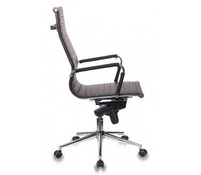 Кресло руководителя Бюрократ CH-883MB черный эко.кожа крестовина металл хром