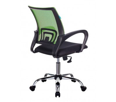 Кресло Бюрократ CH-695NSL салатовый TW-03A сиденье черный TW-11 сетка/ткань крестовина металл хром