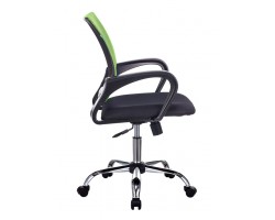 Кресло Бюрократ CH-695NSL салатовый TW-03A сиденье черный TW-11 сетка/ткань крестовина металл хром-foto3
