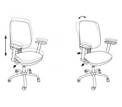 Кресло Бюрократ T-620SL черный TW-11 крестовина металл хром