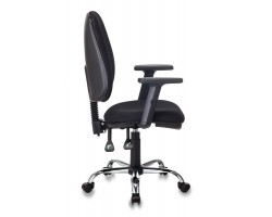 Кресло Бюрократ T-620SL черный TW-11 крестовина металл хром-foto3