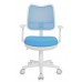 Кресло детское Бюрократ CH-W797 голубой сиденье голубой TW-55 сетка/ткань крестовина пластик пластик белый