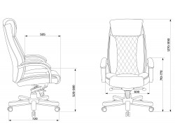 Кресло руководителя Бюрократ T-9924WALNUT черный кожа крестовина металл/дерево-foto7