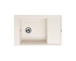 Кухонная мойка MILA 1B1D WHITE KUPPERSBERG