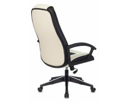 Кресло игровое Zombie 8 белый/черный эко.кожа крестовина пластик-foto4