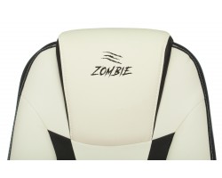 Кресло игровое Zombie 8 белый/черный эко.кожа крестовина пластик-foto5