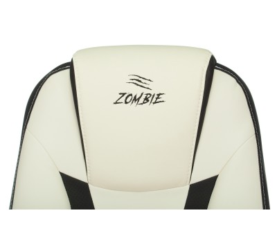 Кресло игровое Zombie 8 белый/черный эко.кожа крестовина пластик Кресло игровое Zombie 8 белый/черный эко.кожа крестовина пластик