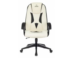 Кресло игровое Zombie 8 белый/черный эко.кожа крестовина пластик-foto2