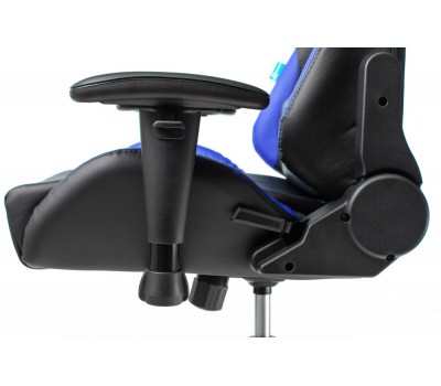 Кресло игровое Zombie VIKING 5 AERO черный/синий эко.кожа с подголов. крестовина пластик