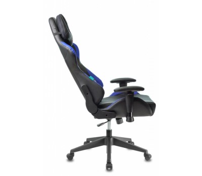 Кресло игровое Zombie VIKING 5 AERO черный/синий эко.кожа с подголов. крестовина пластик