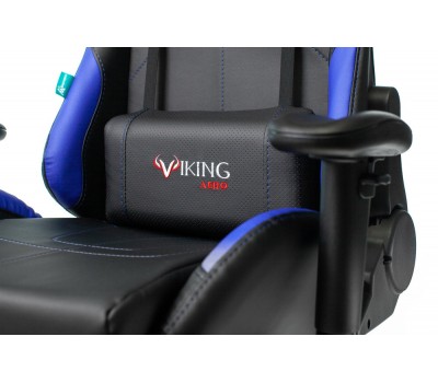 Кресло игровое Zombie VIKING 5 AERO черный/синий эко.кожа с подголов. крестовина пластик