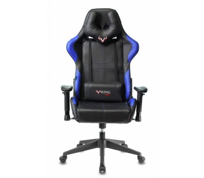 Кресло игровое Zombie VIKING 5 AERO черный/синий эко.кожа с подголов. крестовина пластик