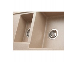 Кухонная мойка MODENA 1,5B2D SAND KUPPERSBERG-foto3
