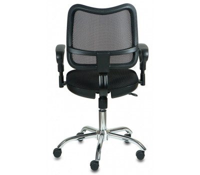 Кресло Бюрократ CH-799SL черный сиденье черный TW-11 сетка/ткань крестовина металл хром