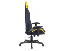 Кресло игровое Zombie HERO CYBERZONE PRO черный/желтый эко.кожа с подголов. крестовина пластик-foto15