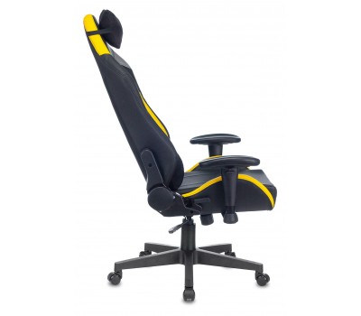 Кресло игровое Zombie HERO CYBERZONE PRO черный/желтый эко.кожа с подголов. крестовина пластик Кресло игровое Zombie HERO CYBERZONE PRO черный/желтый эко.кожа с подголов. крестовина пластик