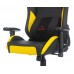 Кресло игровое Zombie HERO CYBERZONE PRO черный/желтый эко.кожа с подголов. крестовина пластик