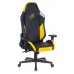 Кресло игровое Zombie HERO CYBERZONE PRO черный/желтый эко.кожа с подголов. крестовина пластик