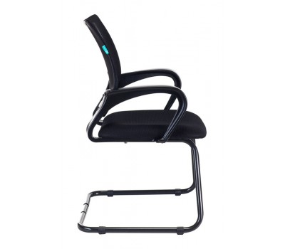 Кресло Бюрократ CH-695N-AV черный TW-01 сиденье черный TW-11 сетка/ткань полозья металл черный