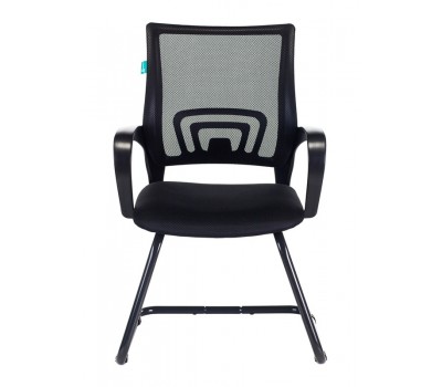 Кресло Бюрократ CH-695N-AV черный TW-01 сиденье черный TW-11 сетка/ткань полозья металл черный