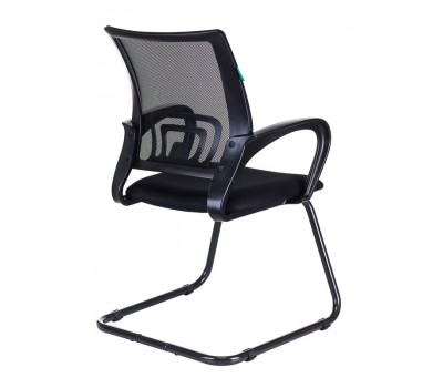 Кресло Бюрократ CH-695N-AV черный TW-01 сиденье черный TW-11 сетка/ткань полозья металл черный