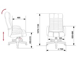 Кресло руководителя Бюрократ KB-10WALNUT черный эко.кожа крестовина металл/дерево-foto5