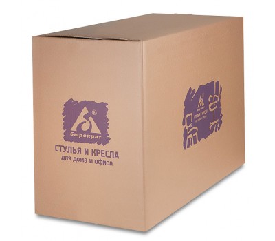 Кресло руководителя Бюрократ CH-993 синий эко.кожа крестовина металл хром