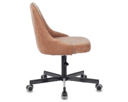Кресло Бюрократ CH-340M светло-коричневый Velvet 90 крестовина металл-foto3