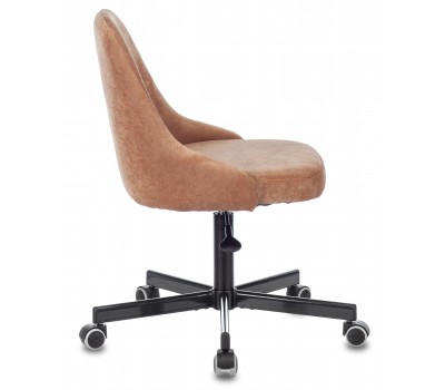 Кресло Бюрократ CH-340M светло-коричневый Velvet 90 крестовина металл