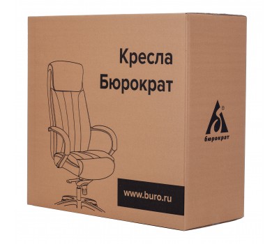 Кресло руководителя Бюрократ T-9922 черный Leather Venge Black эко.кожа крестовина пластик пластик серебро