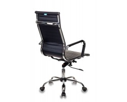 Кресло руководителя Бюрократ CH-883 черный эко.кожа крестовина металл хром-foto4