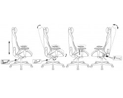 Кресло игровое Zombie EPIC PRO Edition черный текстиль/эко.кожа с подголов. крестовина пластик-foto20