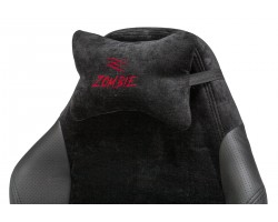 Кресло игровое Zombie EPIC PRO Edition черный текстиль/эко.кожа с подголов. крестовина пластик-foto9
