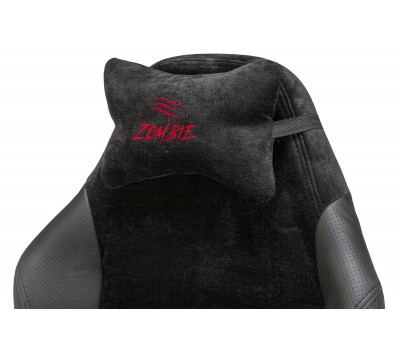 Кресло игровое Zombie EPIC PRO Edition черный текстиль/эко.кожа с подголов. крестовина пластик Кресло игровое Zombie EPIC PRO Edition черный текстиль/эко.кожа с подголов. крестовина пластик
