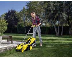 Аккумуляторная газонокосилка KARCHER LMO 18-33 Battery Set-foto8