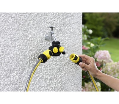 Распределитель 2-Х Канальный G3/4, G1/2 Для Систем Полива