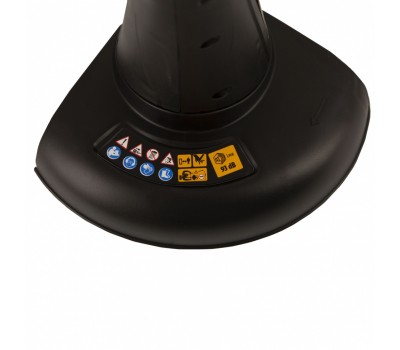 Триммер электрический TE-350, 350 Вт, 260 мм, катушка полуавтоматическая Denzel