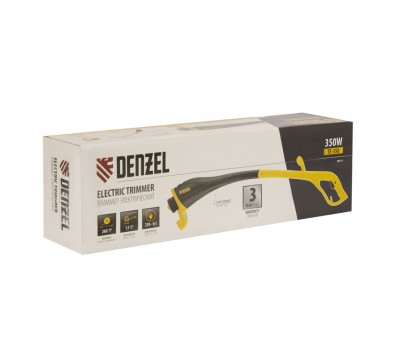 Триммер электрический TE-350, 350 Вт, 260 мм, катушка полуавтоматическая Denzel