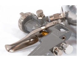 Краскораспылитель пневматический с верхним бачком V 0.6 л, сопло D 1.2, 1.5 и 1.8 мм Matrix-foto2