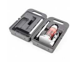 Домкрат гидравлический бутылочный, 2 т, высота подъема 181-345 мм, в пластиковый кейсе Matrix-foto3