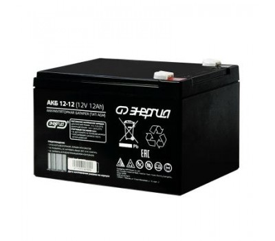 Аккумулятор Энергия АКБ 12-12