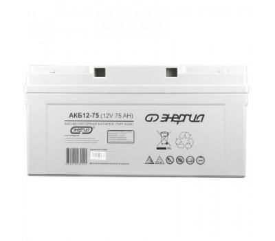 Аккумулятор Энергия АКБ 12-75