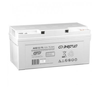 Аккумулятор Энергия АКБ 12-75