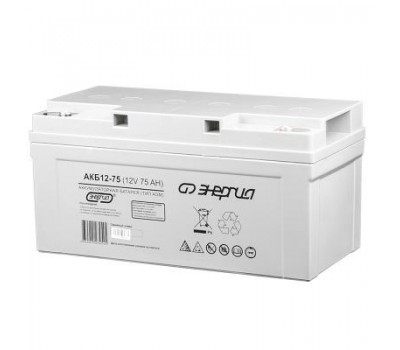 Аккумулятор Энергия АКБ 12-75