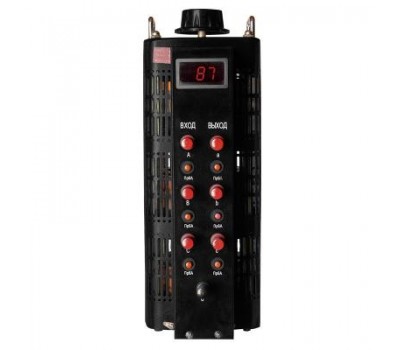 Лабораторный автотрансформатор Энергия ЛАТР Black Series трехфазный TSGC2-6