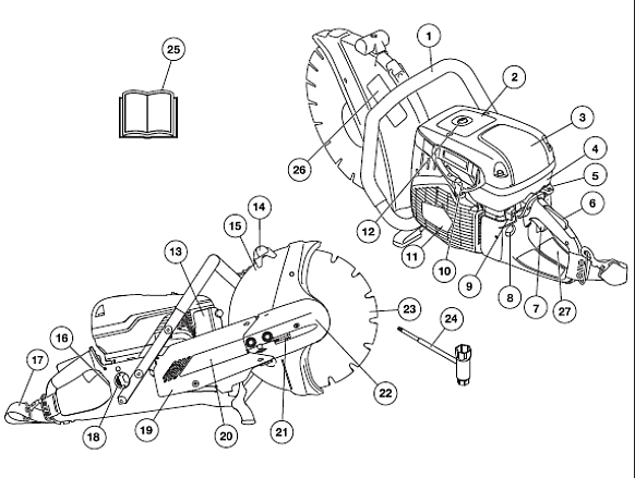 HUSQVARNA K 970 Rescue